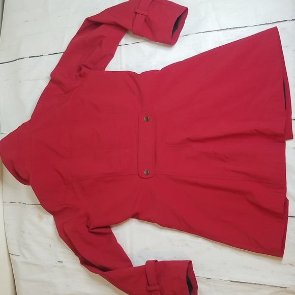 Kristen Blake Red Fall Duffle Coat - Picture 14 of 15